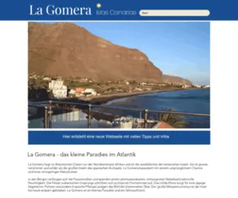 LA-Gomera.com(La Gomera) Screenshot