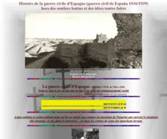 LA-Guerre-D-Espagne.net(La Guerre d'Espagne) Screenshot