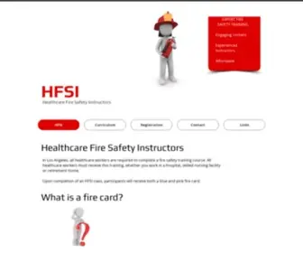 LA-Hfsi.com(Fire Safety Training) Screenshot