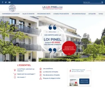 LA-Loi-Pinel.com(Retrouvez toutes les informations sur la loi Pinel) Screenshot