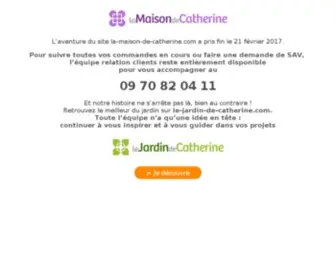 LA-Maison-DE-Catherine.com(Mobilier et éléctromenager de maison) Screenshot