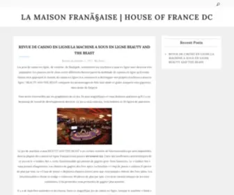 LA-Maison-Francaise.org(La Maison Française) Screenshot