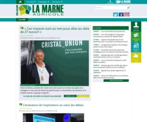 LA-Marne-Agricole.com(La Marne Agricole) Screenshot