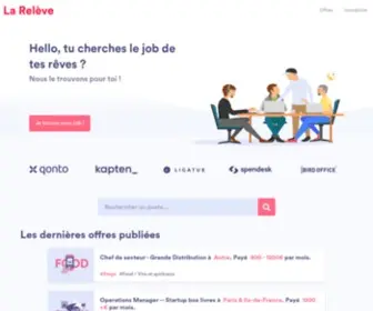 LA-Releve.com(La Relève) Screenshot