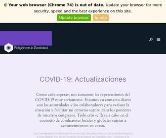 LA-Religion.com(Red de Investigación de Religión en la Sociedad) Screenshot