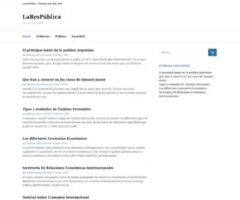 LA-Res-Publica.com.ar(LaResPública) Screenshot