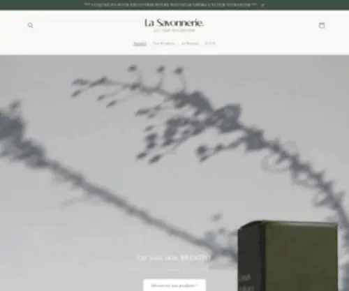 LA-Savonnerie.ma(La Savonnerie) Screenshot