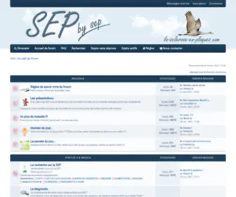 LA-Sclerose-EN-Plaques.com(Forum SEP BY SEP (Sclérose en plaques)) Screenshot