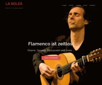 LA-Solea.de(LA SOLEÁ) Screenshot