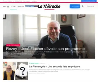 LA-Thierache.fr(Le journal sur l'actualité de la Thiérache) Screenshot