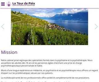 LA-Tour-DE-Paix.ch(La Tour de Paix) Screenshot