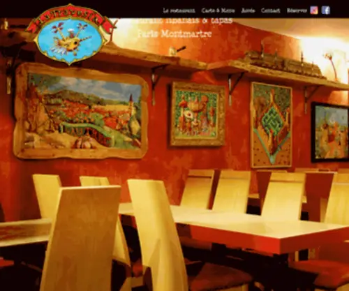 LA-Travesia.com(Restaurant Montmartre tapas & libanais) Screenshot