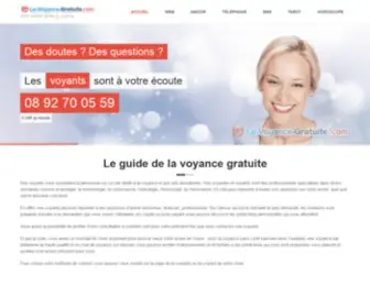 LA-Voyance-Gratuite.com(Votre guide de voyance) Screenshot