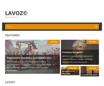 LA-Voz.net(‎) Screenshot