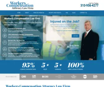 LA-Workerscompattorney.com(EXPERIENCED WORKERS COMPENSATION LAW FIRM) Screenshot