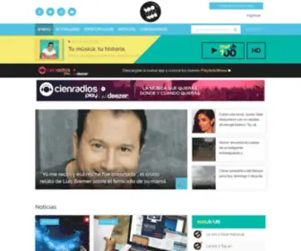 LA100.com(The Leading LA Site on the Net) Screenshot