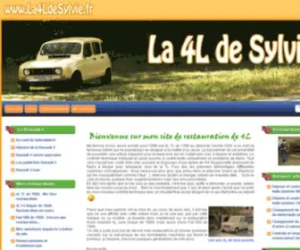 LA4Ldesylvie.fr(Accueil de) Screenshot
