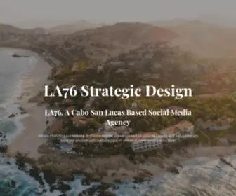 LA76.com(LA76 Strategic Design) Screenshot