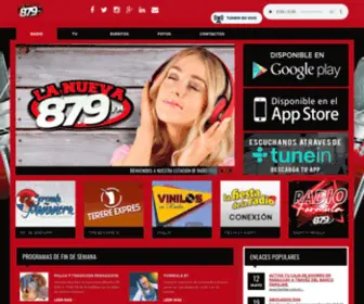 LA879.com(LA NUEVA 87.9 FM) Screenshot