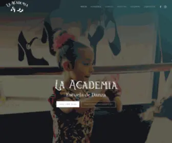 Laacademia.cl(La Academia) Screenshot