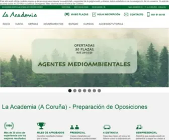 Laacademia.info(La Academia (A Coruña)) Screenshot