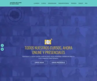 Laacademia.mx(HomeLa Academia Mexicana de Creatividad) Screenshot