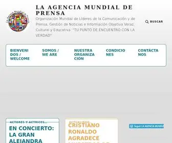 Laagenciamundialdeprensa.org(LA AGENCIA MUNDIAL DE PRENSA) Screenshot