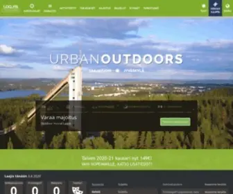 Laajis.fi(Around-the-year adventure resort in Central Finland. Urban activities for all) Screenshot