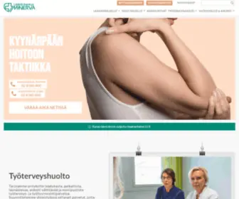 Laakarikeskusminerva.fi(Laakarikeskusminerva) Screenshot