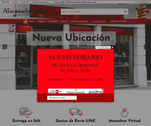 Laalacenadearagon.es(Laalacenadearagon) Screenshot