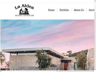 Laaldeaconstruction.com(La Aldea Construction) Screenshot