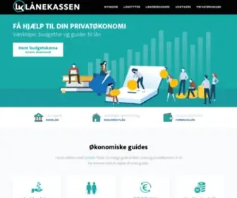 Laanekassen.dk(Lånekassen) Screenshot