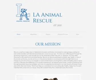 Laanimalrescue.org(La-animal-rescue) Screenshot