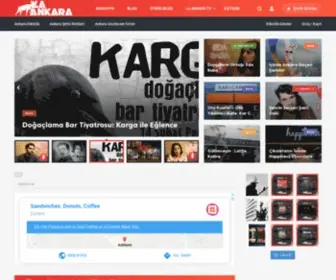 Laankara.com(Ankara Şehir Rehberi Sitesi) Screenshot