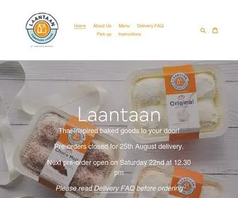 Laantaan.com.au(Melbourne bakery serves Thai) Screenshot