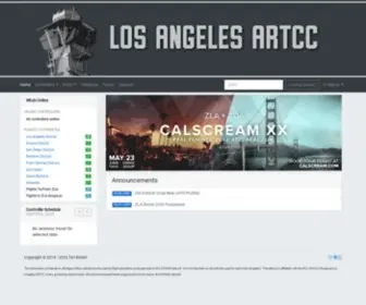 Laartcc.org(Los Angeles ARTCC) Screenshot