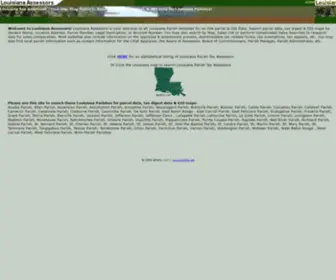 Laassessors.net(Louisiana Tax Assessors) Screenshot