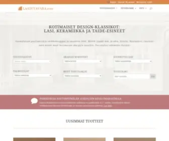 Laatutavara.com(Kotimaiset design) Screenshot