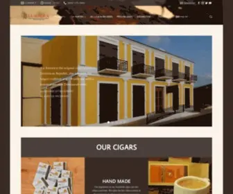 Laaurora.com.do(La Aurora Cigars) Screenshot