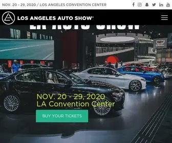 Laautoshow.com(The LA Auto Show) Screenshot