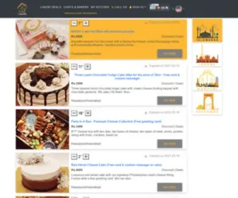 Laazmi.com(Premium Food Gifting Service to Pakistan) Screenshot