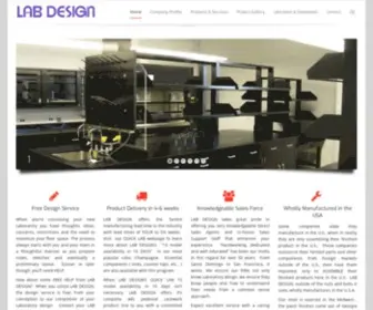 Lab-Design.com(Superior Lab Cabinets & Equipment) Screenshot