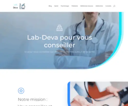 Lab-Deva.com(Blog Santé) Screenshot