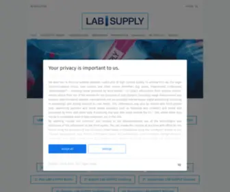 Lab-Supply.info(Homepage Lab Supply) Screenshot
