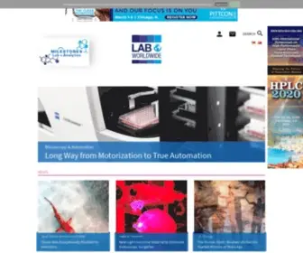 Lab-Worldwide.com(Laborpraxis Worldwide) Screenshot