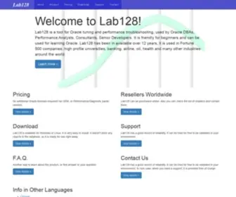 Lab128.com(Lab 128) Screenshot