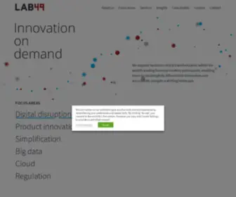 Lab49.com(Innovation on demand) Screenshot