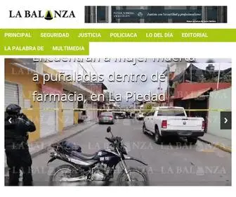 Labalanza.com.mx(Últimas Noticias) Screenshot
