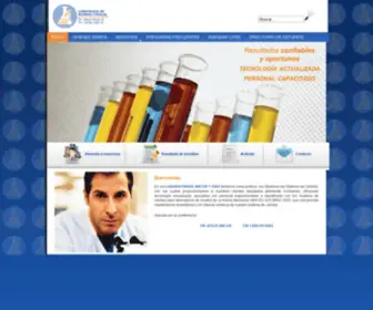 Labancerdiaz.com(Laboratorio de Análisis Clínicos) Screenshot