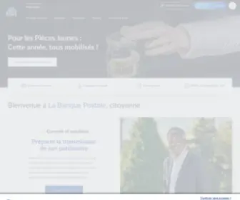 Labanquepostale.fr(Votre banque en ligne avec La Banque Postale) Screenshot